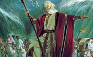 Moisés abre o Mar Vermelho. (Captura de tela/YouTube/Message of Christ)