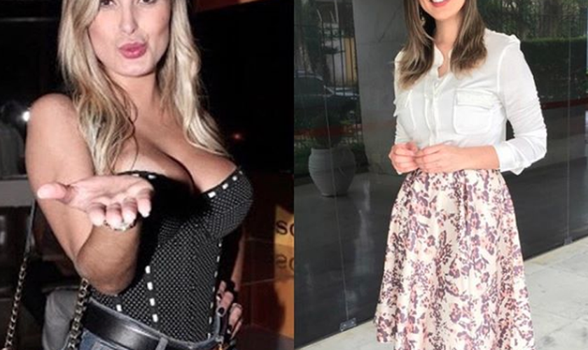 Andressa Urach fez um comparativo de suas roupas no passado e as atuais. (Foto: Reprodução/Instagram)