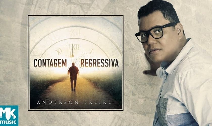 "Contagem Regressiva" traz 12 faixas compostas por Anderson Freire. (Foto: Reprodução).