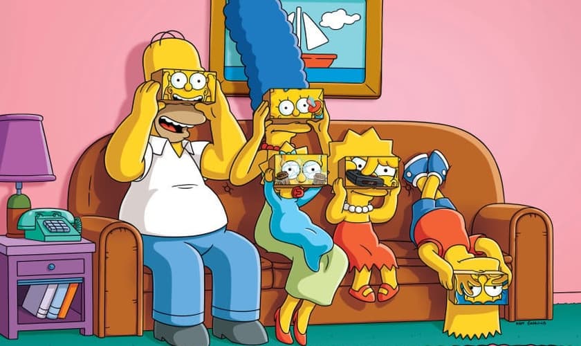 Entre as comédias familiares que apresentam diálogo sexual está Os Simpsons. (Foto: Divulgação/Fox)