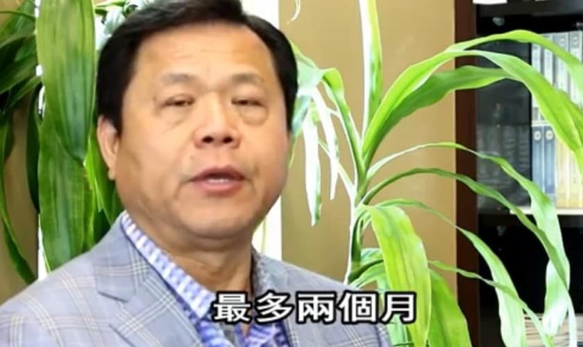 Pastor com cidadania americana e taiwanesa, Michael Yu foi apreendido em Xangai por sua crença religiosa. (Foto: Reprodução/ChinaAid)