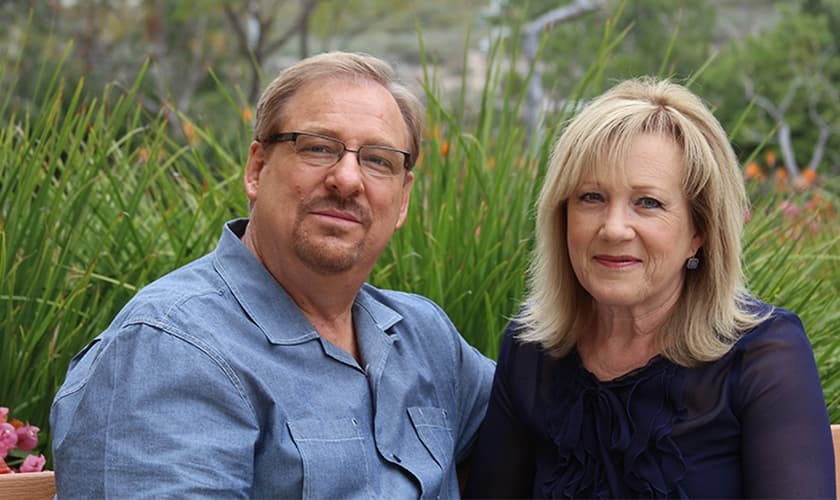 Kay e Rick Warren. (Foto: Reprodução/Saddleback)